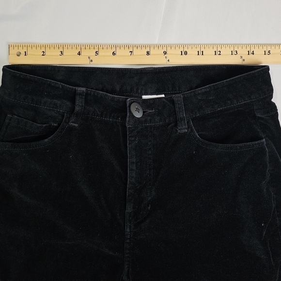 CAbi Black Gala Velvet 5 pockets, Skinny Jeans size 10 - Picture 2 of 7